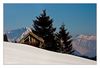 Bergh&uuml;tte bei Balderschwang im Winter
