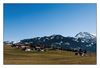 Obermaiselstein (Allg&auml;u) mit Blick auf die Alpen