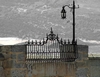 Ronda, Brüstung der Brücke Puente Nuevo