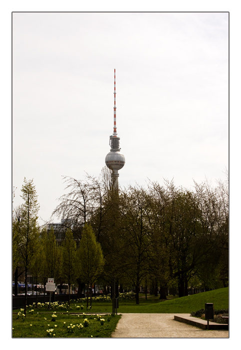 Blick auf den Fernsehturm