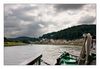 Mit dem Raddampfer auf der Elbe mit Blick auf K&ouml;nigstein