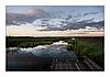 Federsee im Abendlicht