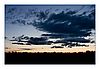 Landschaft am Federsee im Abendlicht