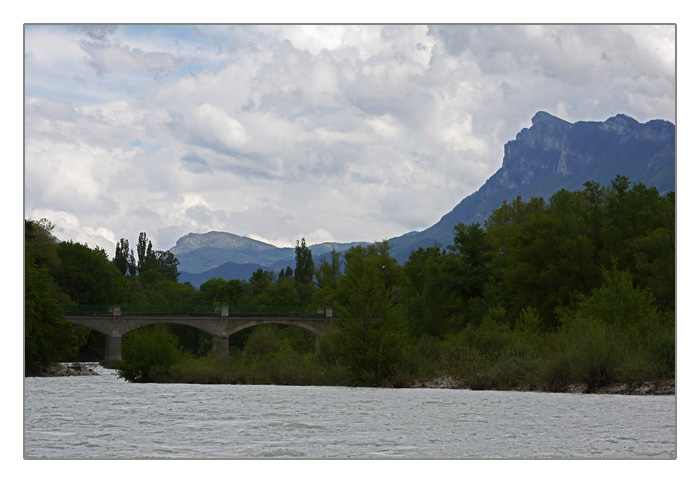 Fluss Drôme, Mirabel-et-Blacons