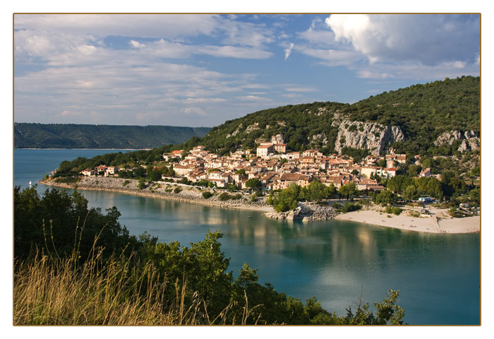 Bauduen am Lac de Sainte-Croix