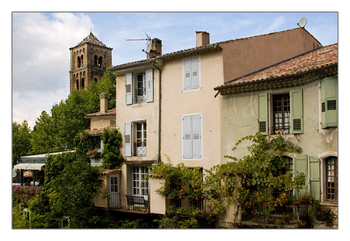 Kirchturm, Moustiers Sainte Marie