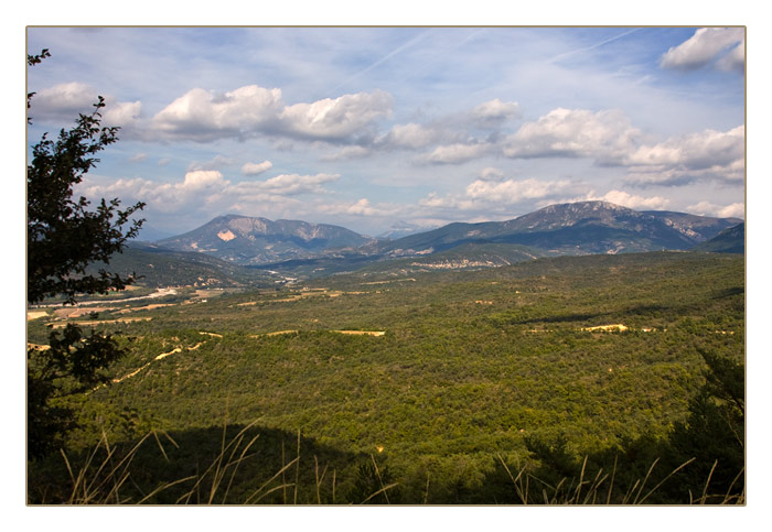 Blick ins Tal auf Bras d'Asse