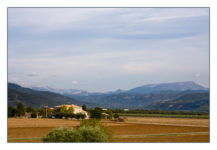 Landschaft an der Durance