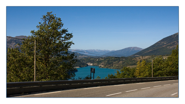 Massif de l'Obiou mit Lac du Sautet