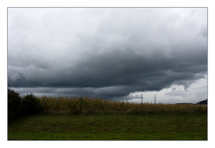 starke Regenwolken 