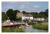 Kanus auf dem Kanal bei Marais Poitevin à Coulon