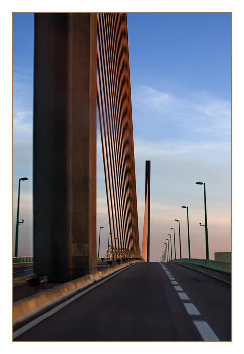 Schr&auml;gseilbr&uuml;cke &uuml;ber die Seine, Pont de Brotonne