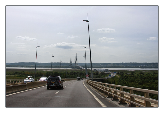 Seinebr&uuml;cke bei Le Havre, Pont de Normandie