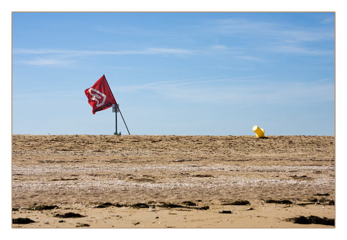 am Strand von Merville-Franceville-Plage