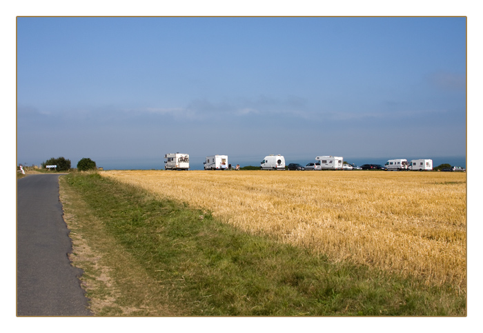 noch mal einen Blick zur&uuml;ck an die Steilk&uuml;ste, Longues-sur-Mer