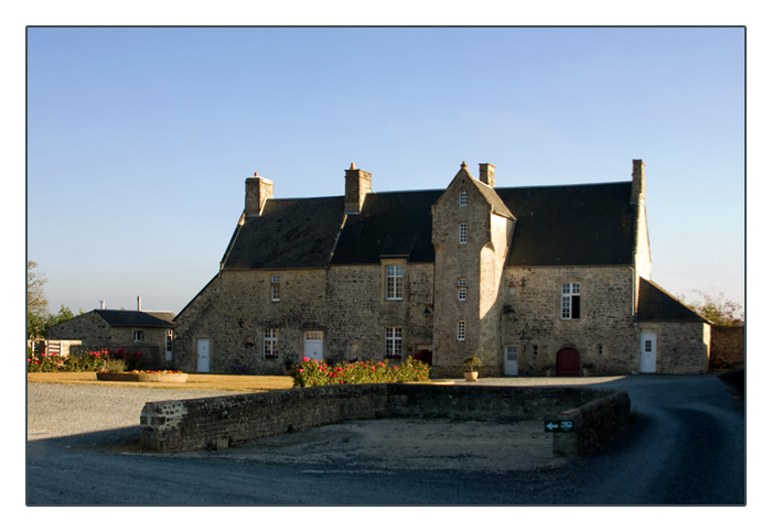 typischer Bauernhof, Englesqueville la Perc&eacute;e