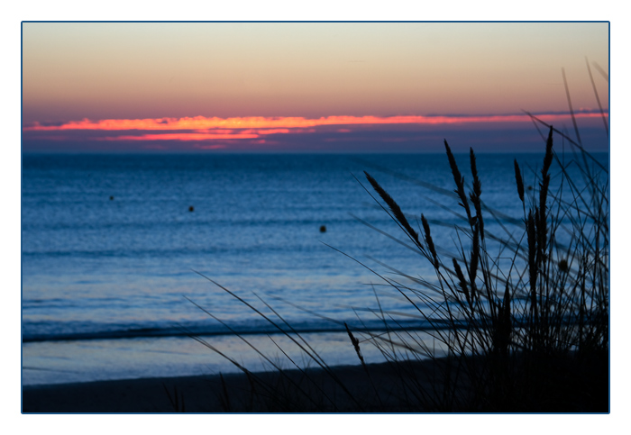 Sonnenuntergang, Le Rozel, Halbinsel Cotentin