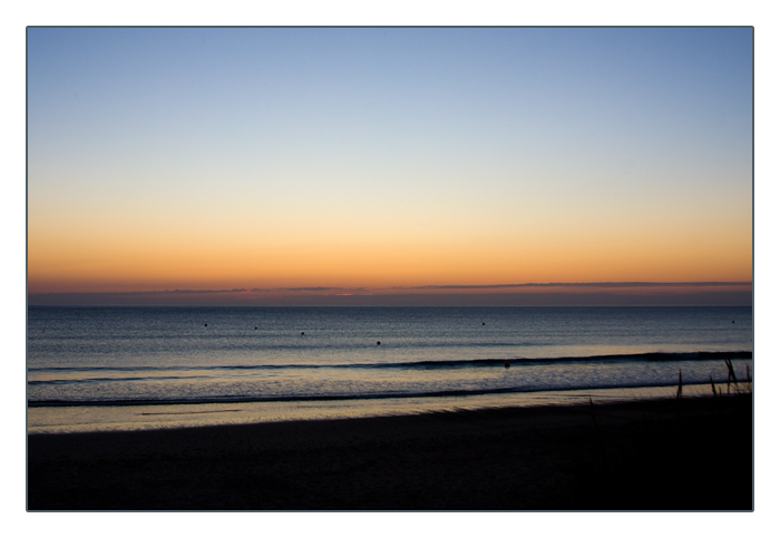 Sonnenuntergang, Le Rozel, Halbinsel Cotentin