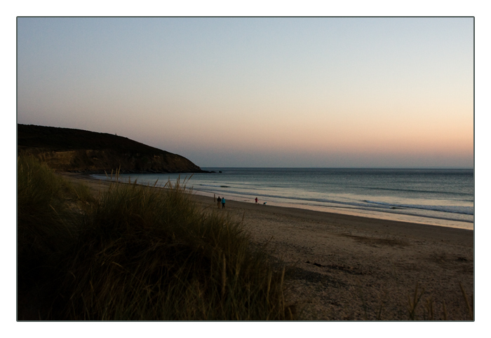 Sonnenuntergang, Le Rozel, Halbinsel Cotentin
