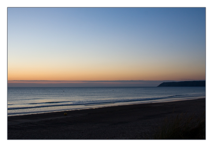 Sonnenuntergang, Le Rozel, Halbinsel Cotentin
