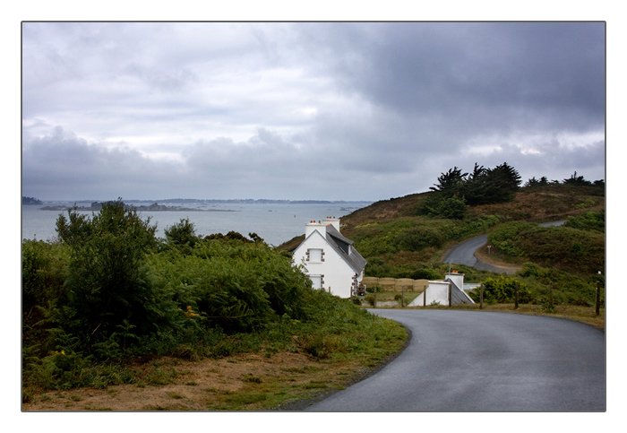 auf der Fahrt zum Pointe de Bilfot