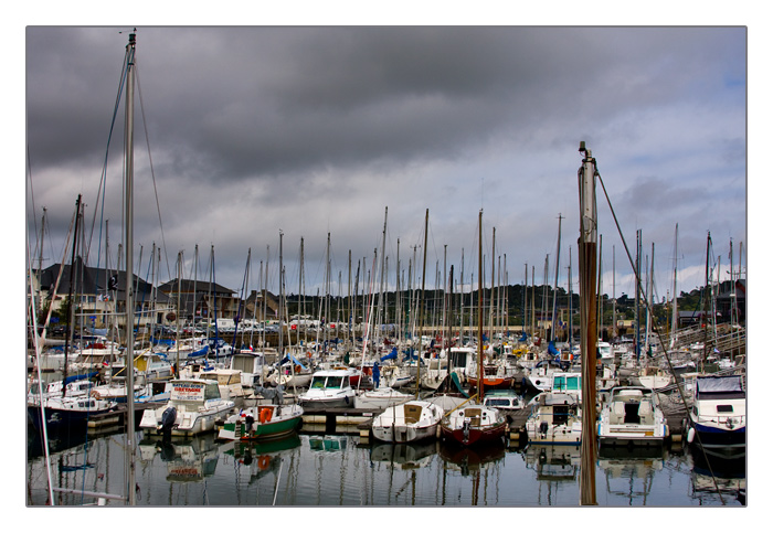 der Hafen (Port) von Paimpol, C&ocirc;tes-d’Armor, Bretagne