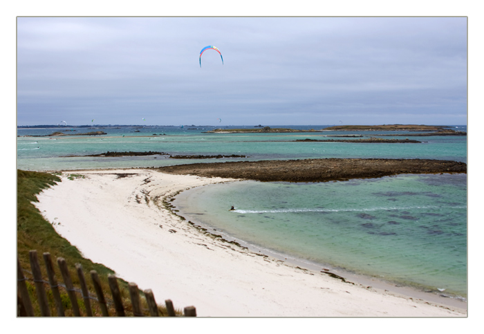 am Strand, Plage de Sainte-Marguerite, Land&eacute;da