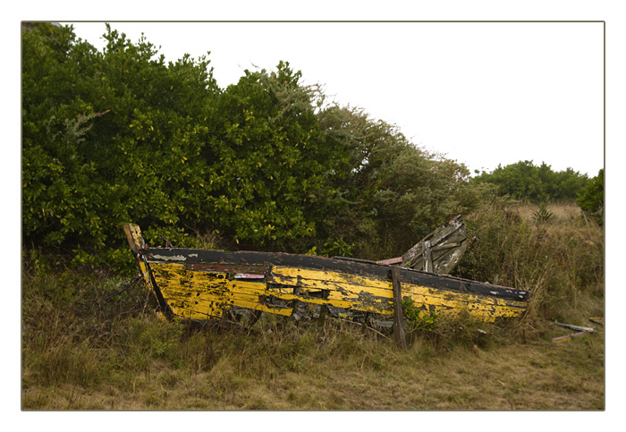 altes Fischerboot, Lampaul-Plouarzel, Finist&egrave;re, Bretagne