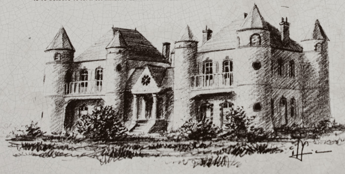 Villa von Saint-Pol-Roux (frz. Poet), Camaret-sur-Mer, Halbinsel Crozon