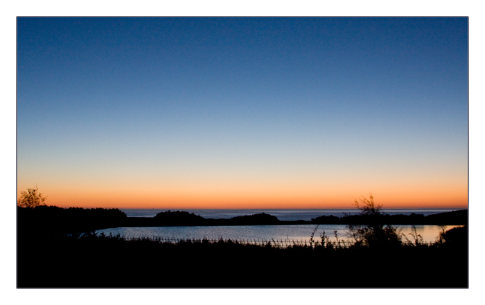 Sonnenuntergang, C&ocirc;te Sauvage, Halbinsel Quiberon