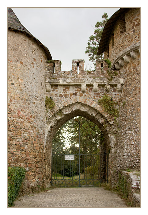 am Schlosstor, Champtoceaux