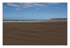 Strand bei Ebbe, Le Rozel, Halbinsel Cotentin, Manche, Normandie
