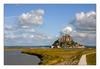 Benediktinerkloster Le Mont-Saint-Michel und der Couesnon-Kanal, Normandie