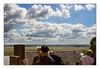 Blick ins Umland, Le Mont-Saint-Michel, Normandie