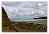 am Strand Plage du Palus, Plouha, Côtes-d’Armor, Bretagne