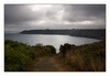 Blick auf die Felswände von Plouha, Pointe de Bilfot, Plouézec, Côtes-d’Armor, Bretagne