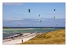 Kitesurf-Wettbewerb, Plage de Sainte-Marguerite, Land&eacute;da, Finist&egrave;re, Bretagne
