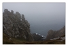 die schroffen Felsw&auml;nde des Pen Hir, Camaret-sur-Mer, Halbinsel Crozon, Finist&egrave;re, Bretagne