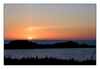 Sonnenuntergang, Côte Sauvage, Halbinsel Quiberon, Morbihan, Bretagne