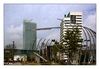 Torre Puig-Tower (li) u. Hotel LC Torre Europa (re), Plaza de Europa, Barcelona