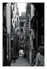 Gasse in Barcelona (sw)