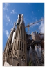 sich ständig im Bau befindliche Sagrada Família, Barcelona