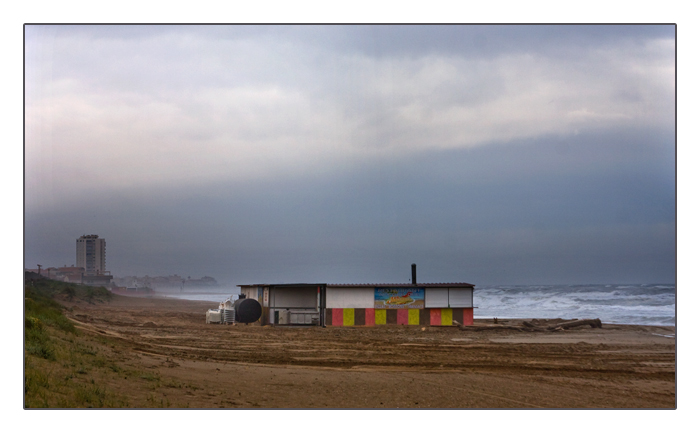 Strandbar bei Valras-Plage