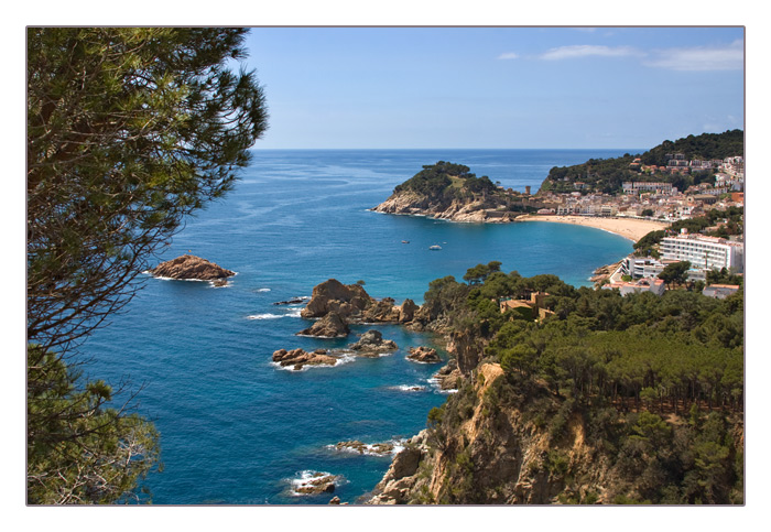 Blick auf Tossa de Mar