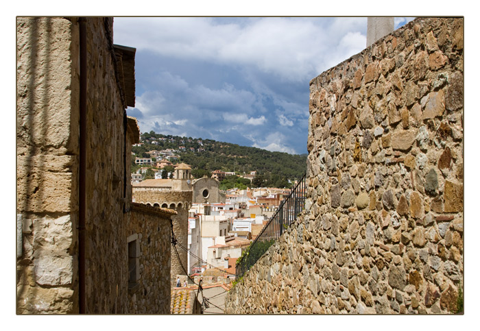 auf der Festung von Tossa de Mar