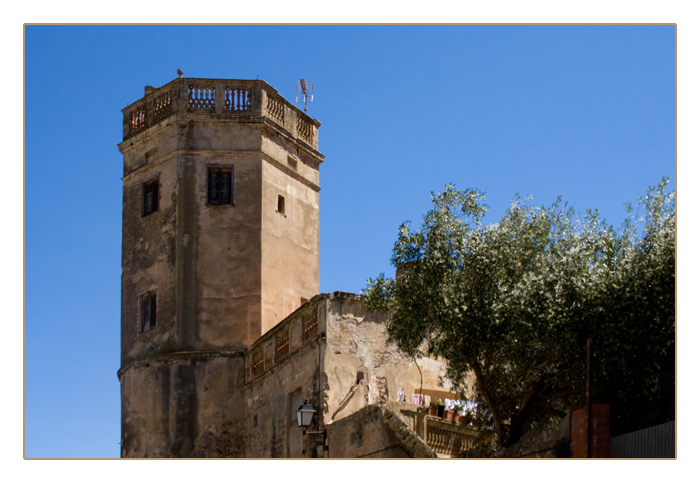 Kirchturm der Gemeindekirche, Sant Pere Pescado