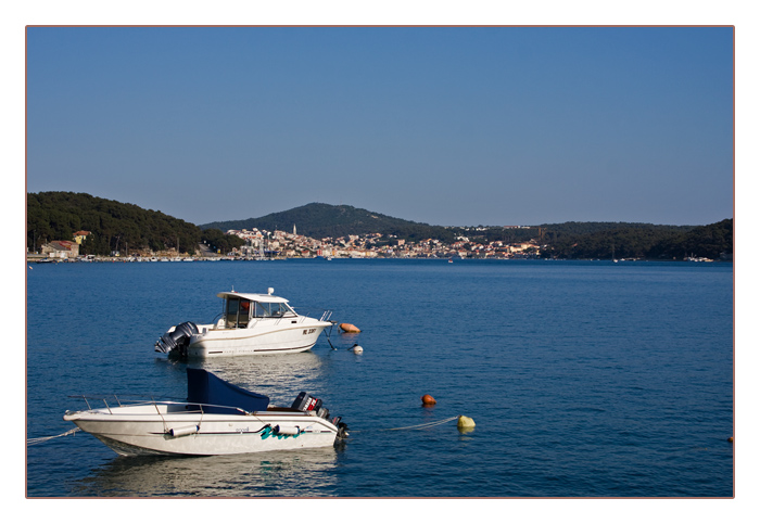 Blick auf Mali-Lošinj auf der Insel Lošinj (Losinj), Kroatien