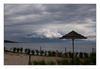 am Strand in einer Bucht der Stadt Krk, Insel Krk, Kroatien