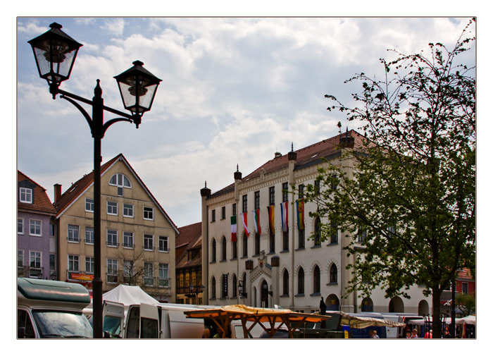 Marktplatz in Waren an der Müritz