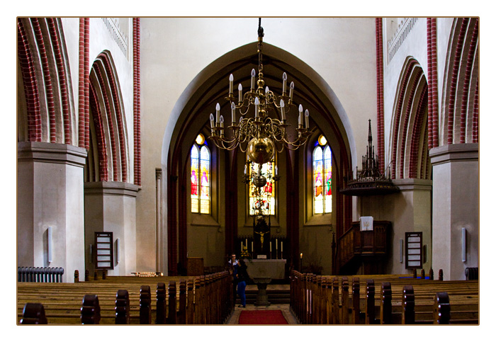 St. Georgenkirche in Waren an der Müritz, Mecklenburg vor Pommern